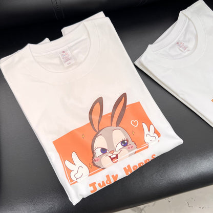 [Special offer] 2023 summer new ins trendy cartoon letters loose cotton printed short-sleeved T-shirt female pattern 