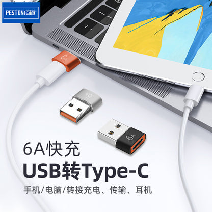 type-c မှ usb3.0 အမျိုးသမီးအားသွင်းကိရိယာမှ အမျိုးသားအားသွင်းကိရိယာ PD ဒေတာကေဘယ်လ် အဒက်တာ USB-C အပေါက် အသံပြောင်းစက်