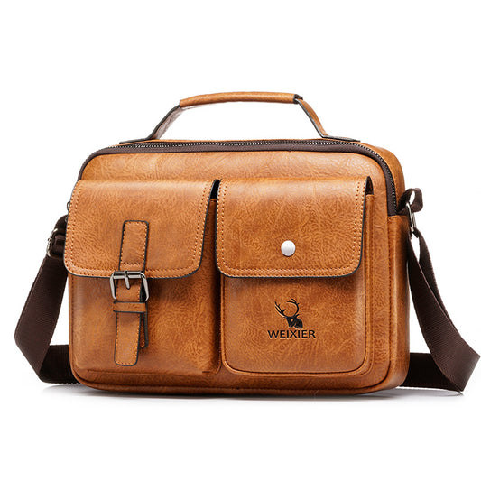 Men's Messenger Bag Messenger Bag Men's Satchel Bag Men's Shoulder Bag Casual Men's Messenger Bag Retro Shoulder Bag Men's Bag