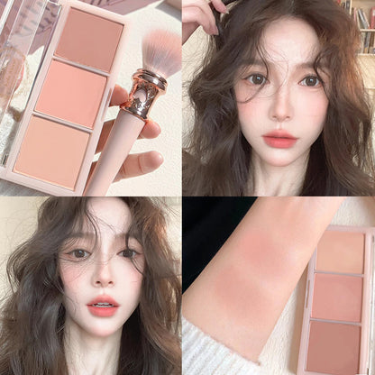 kekemood Afternoon Nude Makeup Blush Palette Nude Makeup Natural Matte Long-lasting Rouge Student Affordable Makeup Wholesale 