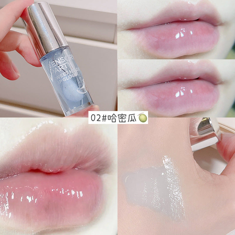 Sensual party sweet fruit lip gloss moisturizing light lip makeup base lip oil soft plump lips 