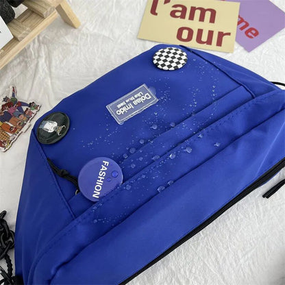 Japanese ins Harajuku dark wind sports large-capacity chest bag men's Korean retro all-match tooling blue messenger bag women 