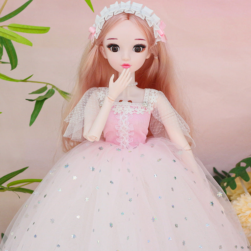 Big skirt 60cm princess smart singing yad barbie doll girl toy doll wholesale yiwu 