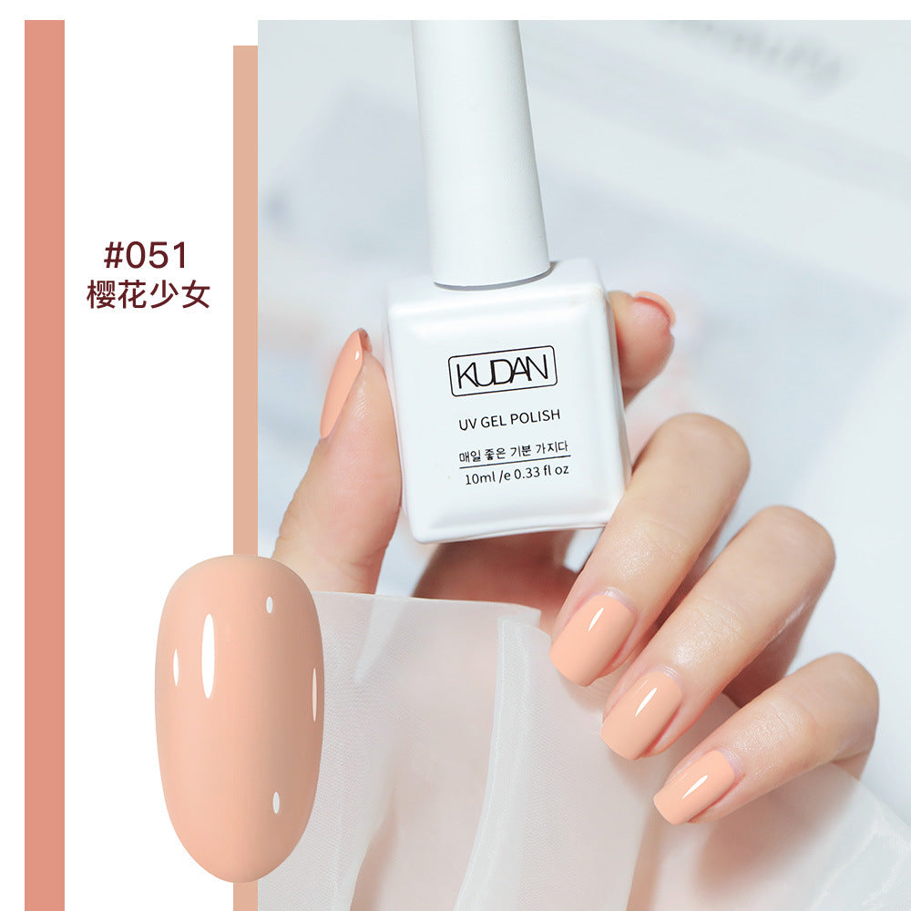 2023 New Style Nail Polish Gel No Odor Ice Transparent Nude Color Transparent Long-lasting Quick-Drying Nail Polish Manicure Nail Polish Gel Wholesale 