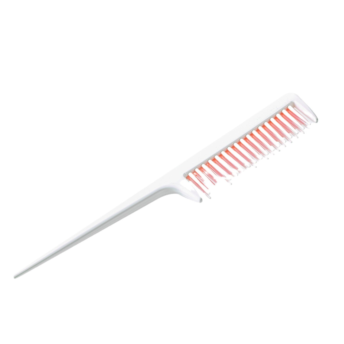 Plastic hairdressing comb hairdressing comb plate hairdressing comb hairdressing tool pointed tail comb double layer two-color hairdressing comb 