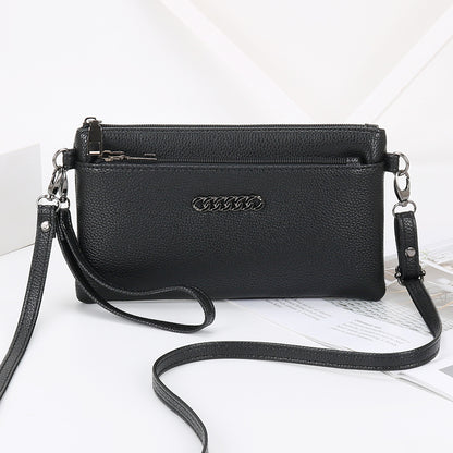 စစ်မှန်သောသားရေပခုံးအိတ်၊ ခေတ်ဆန်သော crossbody အိတ်အသစ်၊ ကိုရီးယားစတိုင်အမျိုးသမီးလက်ကိုင်ဖုန်းအိတ်၊ စွယ်စုံသုံး clutch အိတ်၊ ပေါ့ပေါ့အမျိုးသမီးအိတ် 