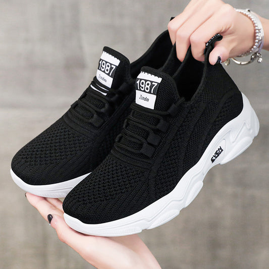 Women's Shoes 2023 Summer New Single Shoes Wholesale Generation Shoes Women's Shoes Comfortable Casual Running Sports Shoes Women 