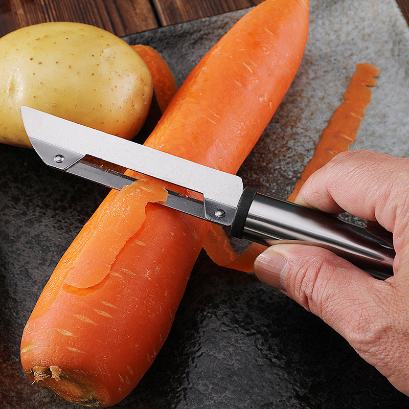 Household peeling knife supermarket supply peeler melon peeling melon peeling radish peeling stainless steel potato peeling knife peeling knife 