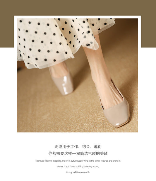 3337-32 One word with square toe back empty shallow mouth high heels summer new plaid thick heel sandals fashion women's shoes 