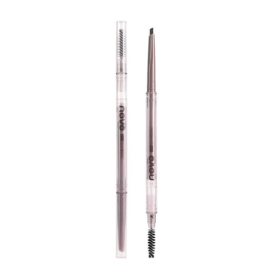 NOVO small oval double-ended eyebrow pencil with eyebrow brush natural color long-lasting machete ultra-fine waterproof and sweat-proof fine wholesale