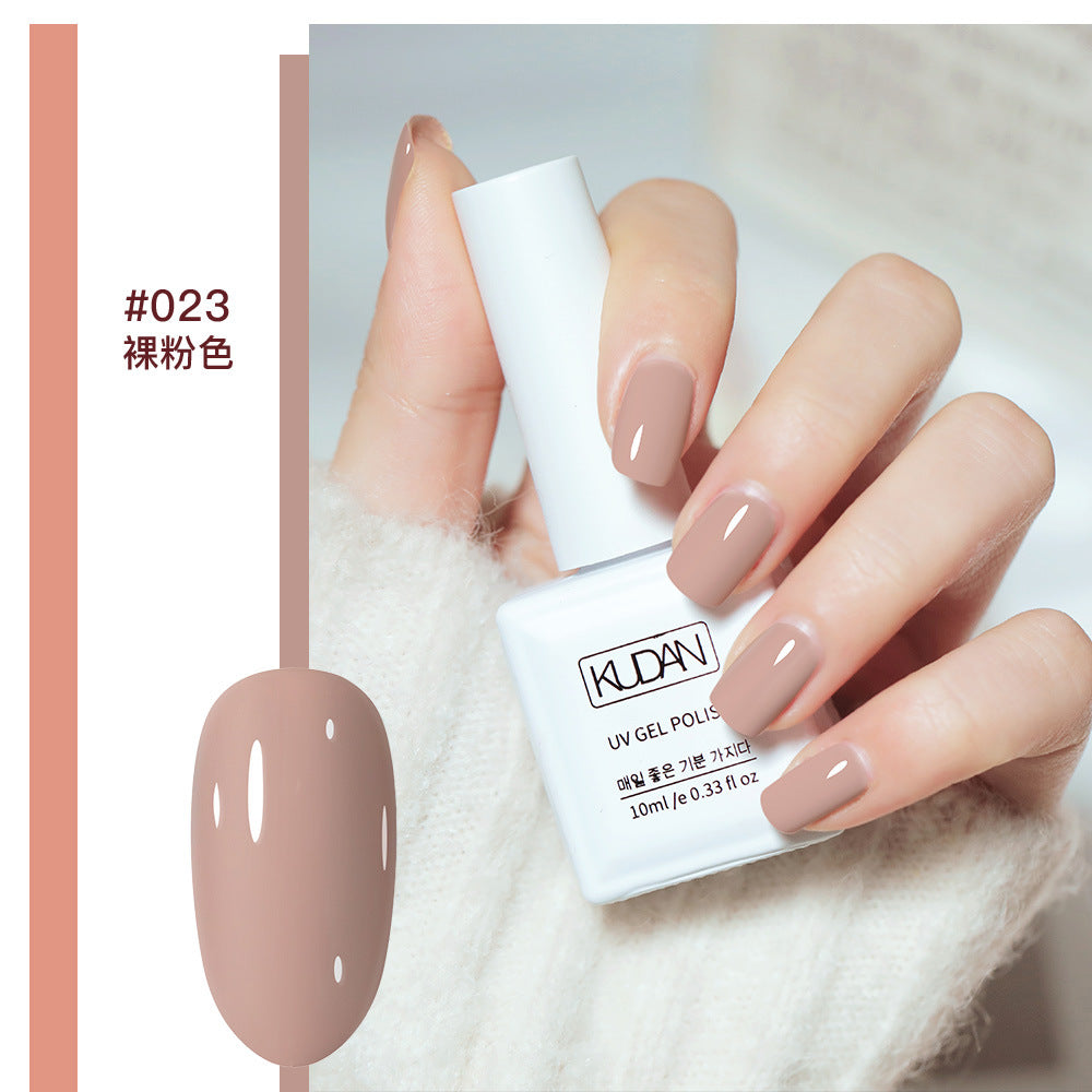 2023 New Style Nail Polish Gel No Odor Ice Transparent Nude Color Transparent Long-lasting Quick-Drying Nail Polish Manicure Nail Polish Gel Wholesale 