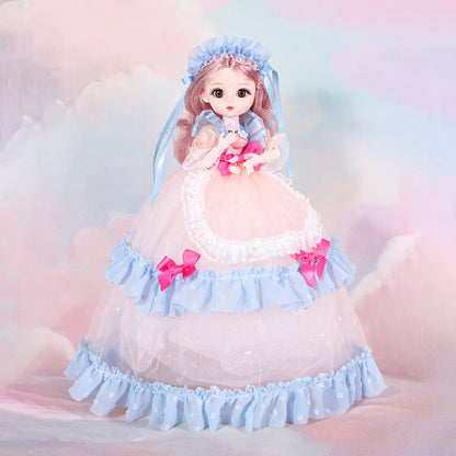 Creative new style tulle skirt princess doll toy girl Barbie doll birthday gift girl Mingrun Barbie 