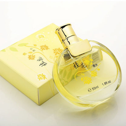 Beautiful domestic osmanthus perfume rose jasmine lily women's perfume wholesale long-lasting light fragrance 55ml student perfume 