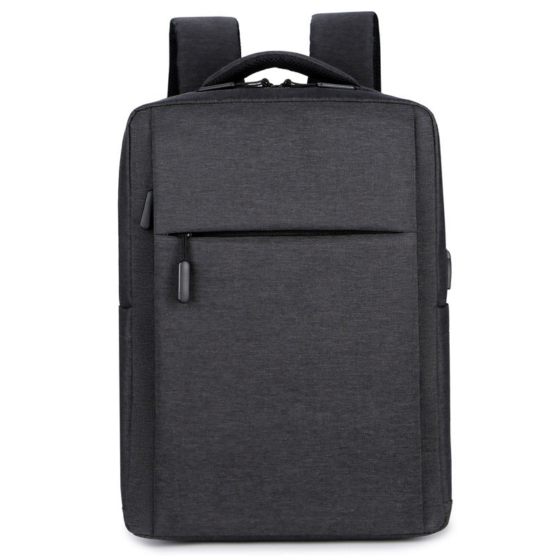 Manufacturer wholesale backpack men's classic outdoor casual backpack Oxford cloth business logo computer bag student school bag 