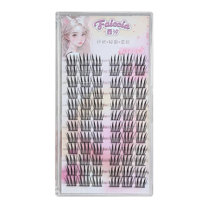 Feixi girl group idol series! False eyelashes Korean women's group root single cluster segmented ACE cat claw sweet and cool curling 