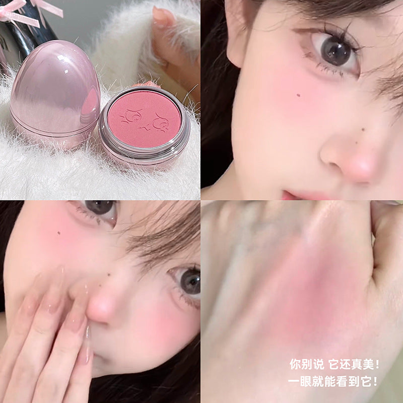 New style no-trick blush blush blue blush purple expansion low saturation shrinking color matte brightening Southeast Asia 