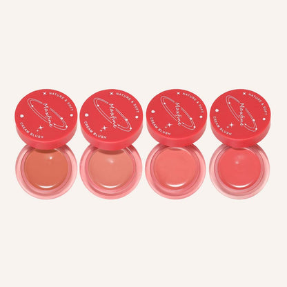 Maxfine soft light tipsy blush paste mud natural nude makeup rouge monochrome matte blush makeup genuine wholesale 