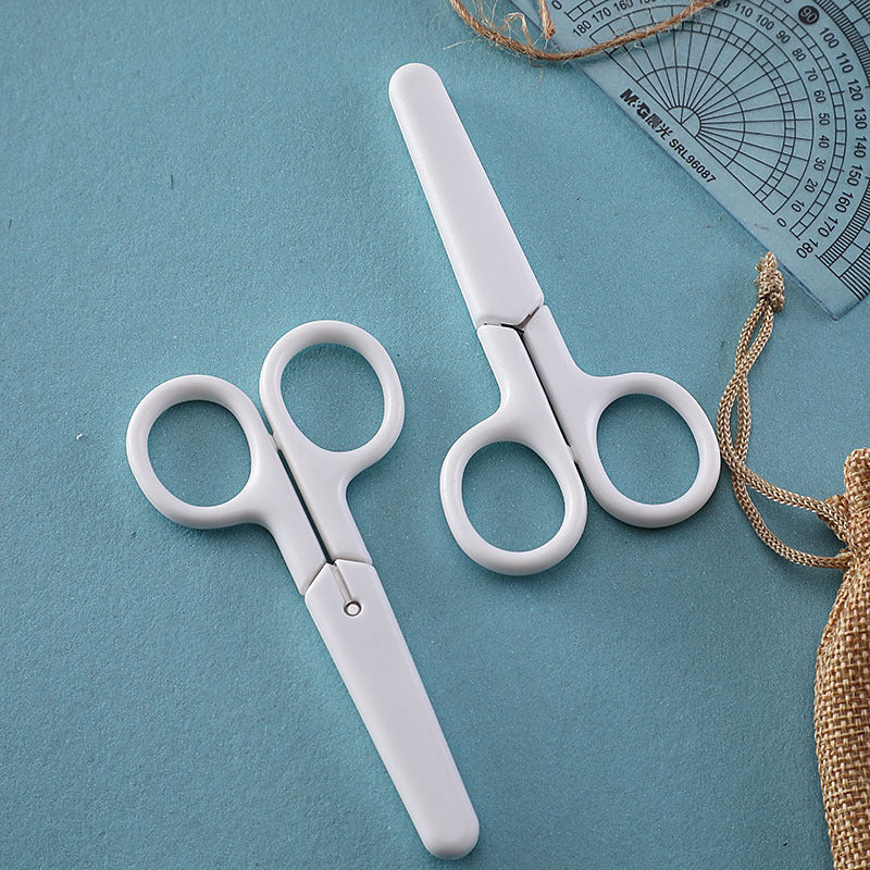 Household small scissors small scissors for children and students scissors stainless steel stationery scissors art scissors office student scissors 