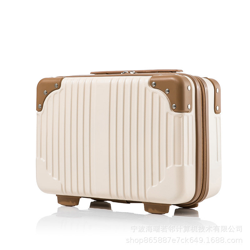 14-inch suitcase Korean style mini suitcase women's small lightweight fresh student suitcase sturdy wholesale 