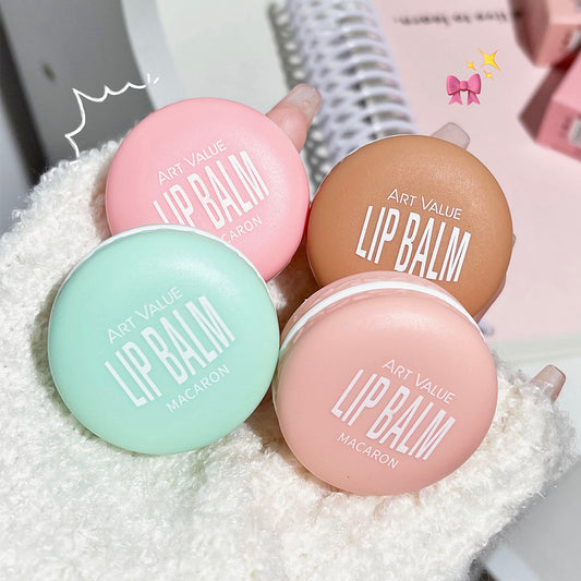 Art Value Macaron Soft Lip Balm Refreshing Non-Greasy Fruity Lip Oil Daily Moisturizing Affordable Wholesale 