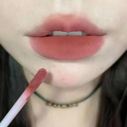 KeKeMood ice cream lip glaze whitening lipstick velvet matte matte lip mud not easy to stain cup lip gloss affordable 