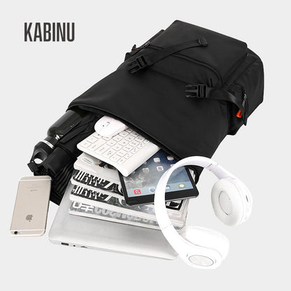 Kabinu casual backpack new student school bag men's outdoor travel USB charging computer bag business commuting