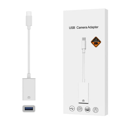 Baitong မိုဘိုင်းလ်ဖုန်း OTG adapter USB3.0 iPhone အတွက် သင့်လျော်သော Ethernet port adapter ဒေတာကြိုး လေးလုံးထိုး၊