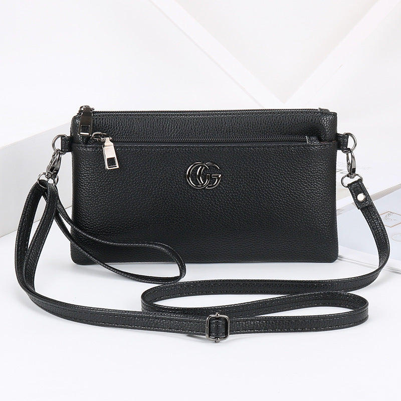 စစ်မှန်သောသားရေပခုံးအိတ်၊ ခေတ်ဆန်သော crossbody အိတ်အသစ်၊ ကိုရီးယားစတိုင်အမျိုးသမီးလက်ကိုင်ဖုန်းအိတ်၊ စွယ်စုံသုံး clutch အိတ်၊ ပေါ့ပေါ့အမျိုးသမီးအိတ် 