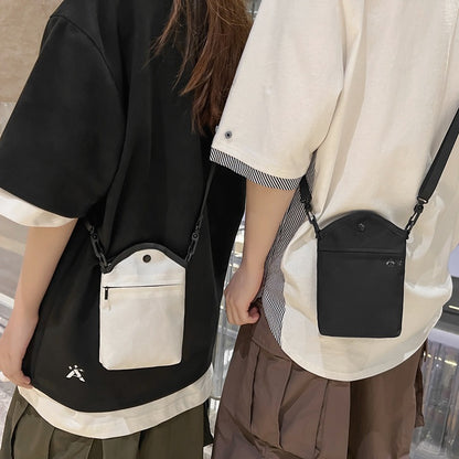 2023 new mobile phone bag trendy fashion small shoulder bag for men and women Ruiying mini small bag packaging mobile phone cloth bag portable zero 