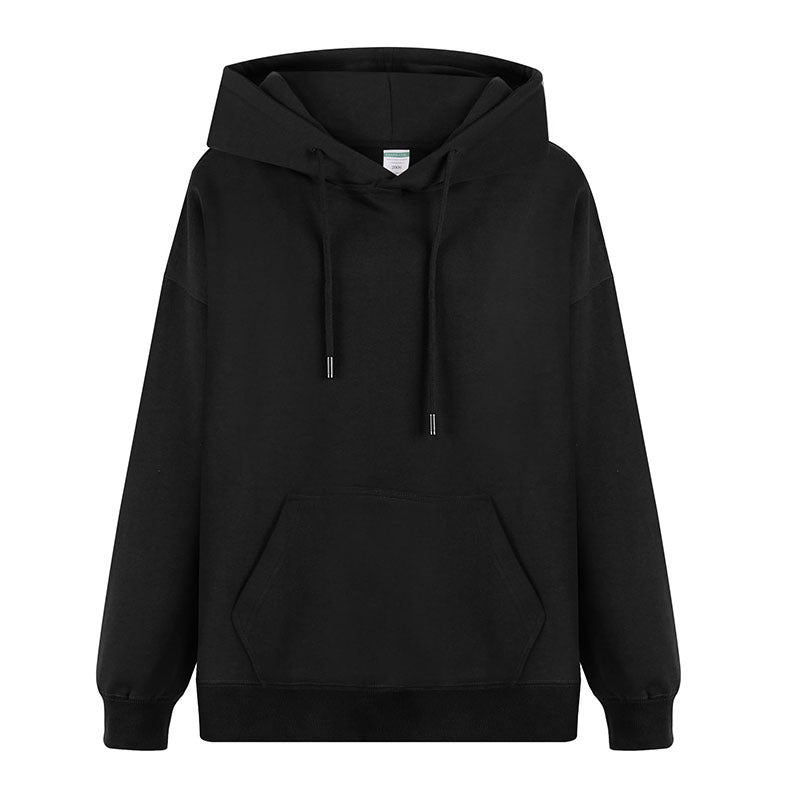 480g men's sweater ins heavy loose shoulder trendy top hoodie men and women versatile fashion trendy coat 