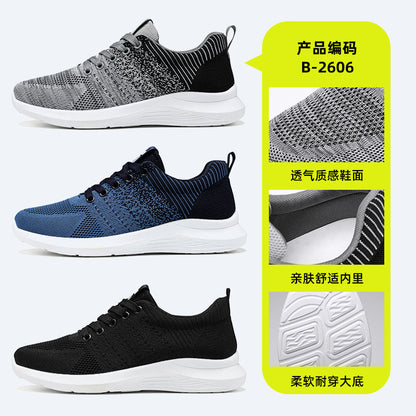 Shoes men's 2023 new foreign trade men's shoes wholesale casual breathable running shoes trend sneakers sports shoes men 