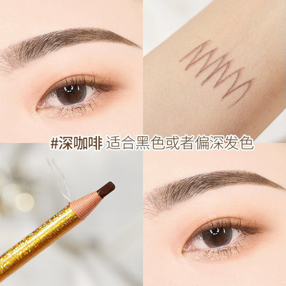 Hensi 1818 Pull-Thread Eyebrow Pencil Tear-off Eyebrow Powder Cosmetic Pen Waterproof, Sweat-proof and Non-smudged Eyebrow Pen Cosmetics Wholesale 