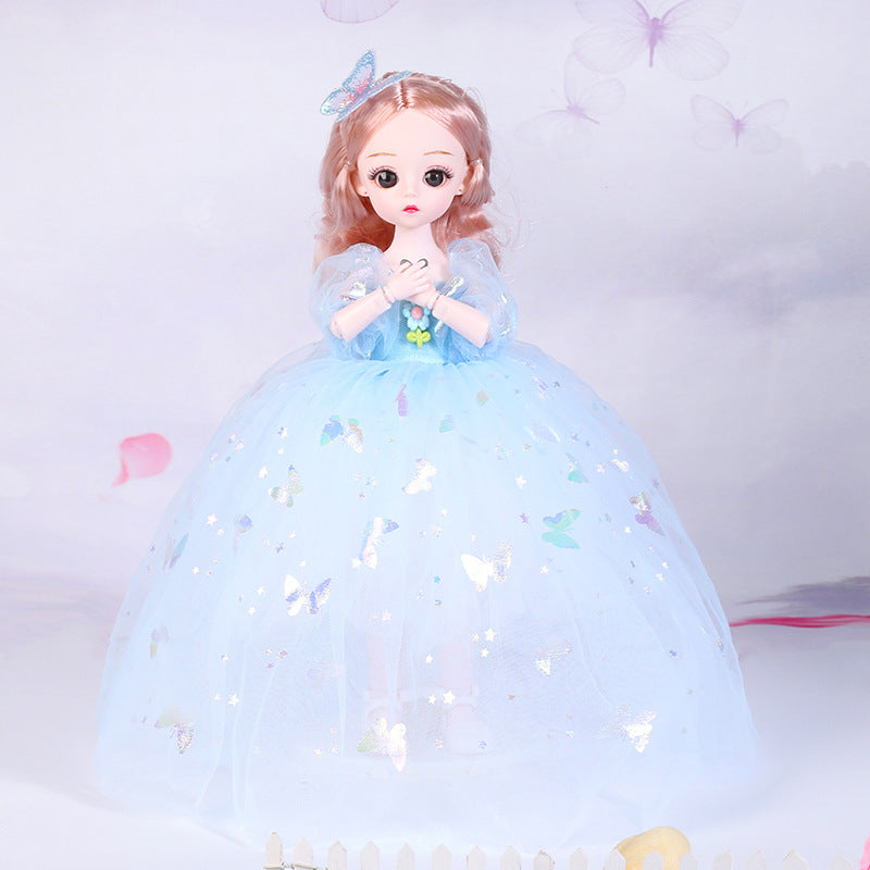 Creative new style tulle skirt princess doll toy girl Barbie doll birthday gift girl Mingrun Barbie 