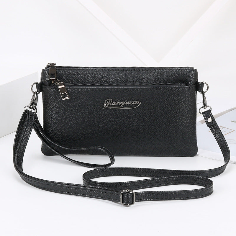 စစ်မှန်သောသားရေပခုံးအိတ်၊ ခေတ်ဆန်သော crossbody အိတ်အသစ်၊ ကိုရီးယားစတိုင်အမျိုးသမီးလက်ကိုင်ဖုန်းအိတ်၊ စွယ်စုံသုံး clutch အိတ်၊ ပေါ့ပေါ့အမျိုးသမီးအိတ် 