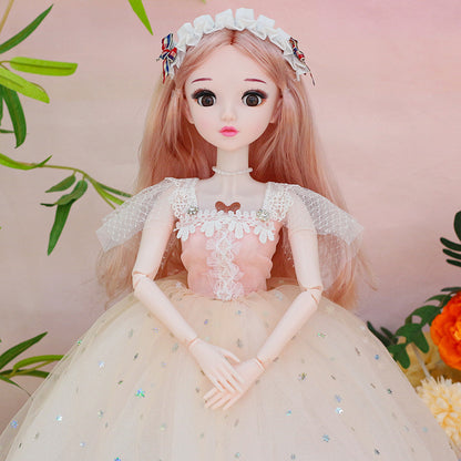 Big skirt 60cm princess smart singing yad barbie doll girl toy doll wholesale yiwu 