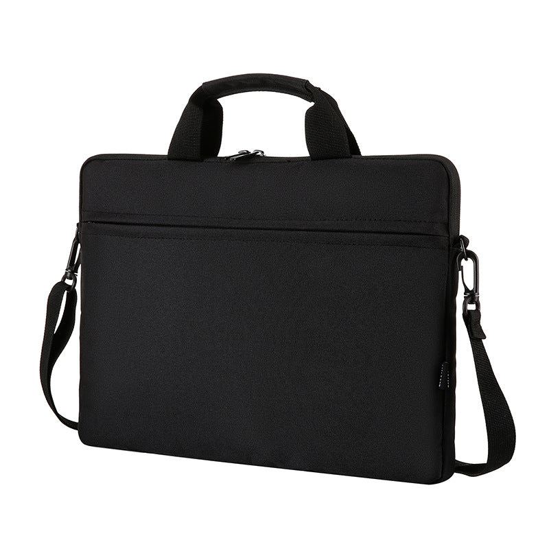 Thin Portable One Shoulder Ultrabook Liner Bag One Shoulder Diagonal Laptop Bag 15.6 Inch Waterproof Oxford Cloth 