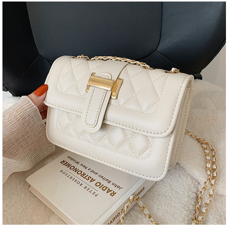 High-end bag Western-style women's bag 2021 summer new trend Korean version all-match messenger bag fashion handbag small square bag 