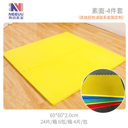 EVA foam thickened floor mat baby toy mat stitching crawling mat skin-friendly game mat European standard baby climbing mat 