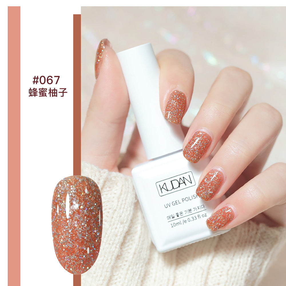 2023 New Style Nail Polish Gel No Odor Ice Transparent Nude Color Transparent Long-lasting Quick-Drying Nail Polish Manicure Nail Polish Gel Wholesale 