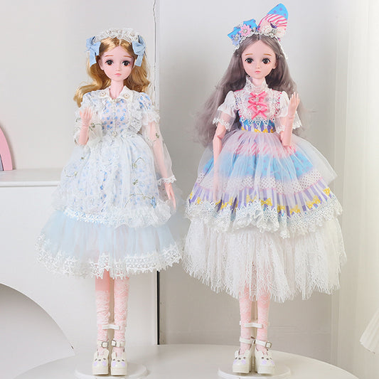 Creative New 60cm Lolita Yade Barbie Doll Girl Toy Birthday Gift Douyin Wholesale 