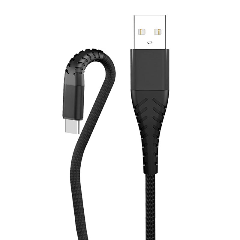 Letang Type-C Android phone 5A super fast charging cable for iPhone13 nylon braided data charging cable