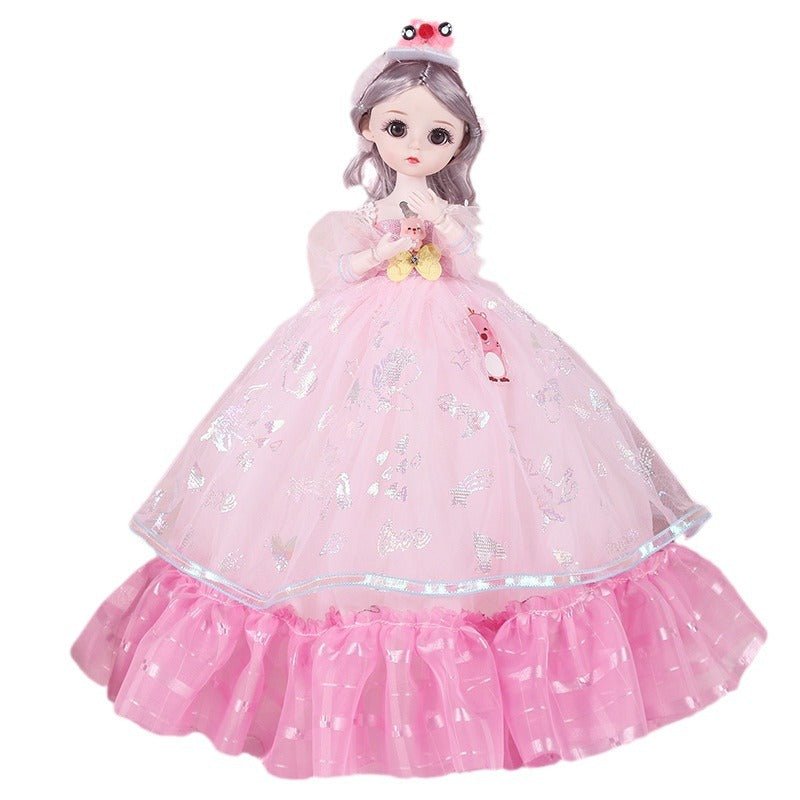 New arrival cute gauze skirt princess 32cm large size girls Yade Barbie doll wholesale girls gift toys 