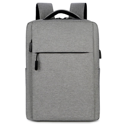 Manufacturer wholesale backpack men's classic outdoor casual backpack Oxford cloth business logo computer bag student school bag 