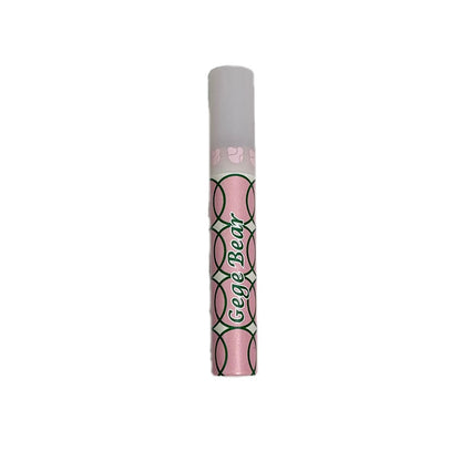 Gege bear clear water mist lip glaze color long-lasting soft matte lipstick water gloss moisturizing non-stick cup lip gloss 