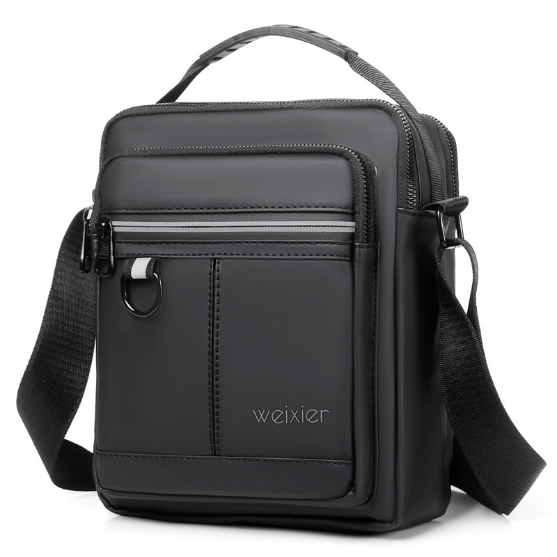 Men's Messenger Bag Genuine Trend Men's Business Casual Bag Handbag Bag Men's Shoulder Bag Simple Japanese 