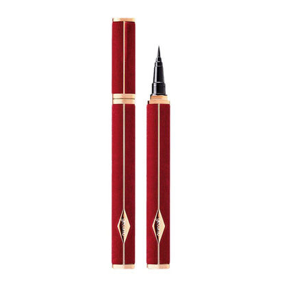 Gemeng red velvet eyeliner ultra-fine waterproof and sweat-resistant long-lasting not easy to smudge quick-drying liquid eyeliner pen brush head 