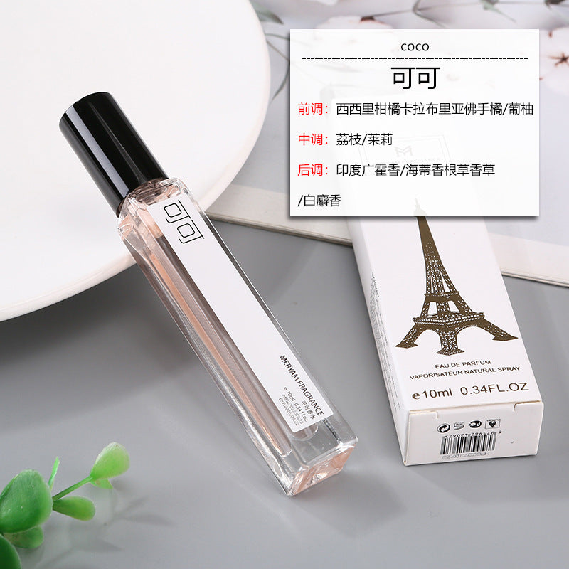 Genuine perfume for women, long-lasting fragrance, light fragrance, black opium night market street stall, Douyin popular perfume manufacturer wholesale 