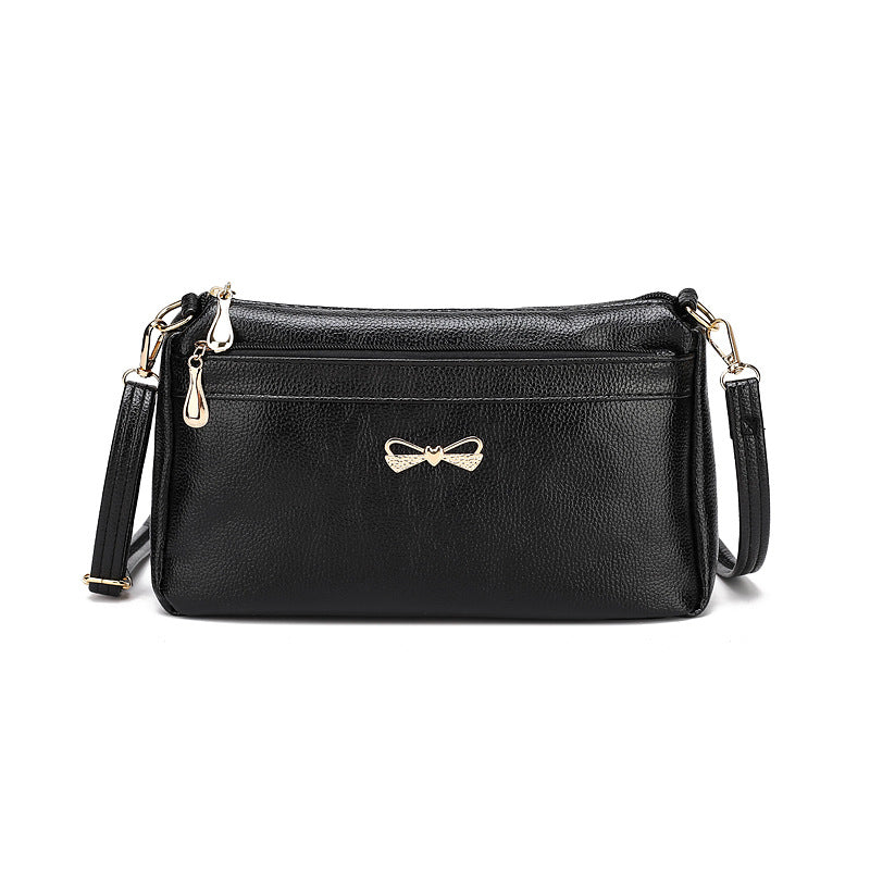 Bag new female 2023 wholesale summer large-capacity ladies shoulder bag casual simple middle-aged mother Messenger bag 