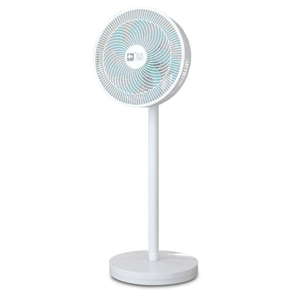 Camel electric fan household floor fan table vertical shaking fan remote control light sound air circulation flat fan 