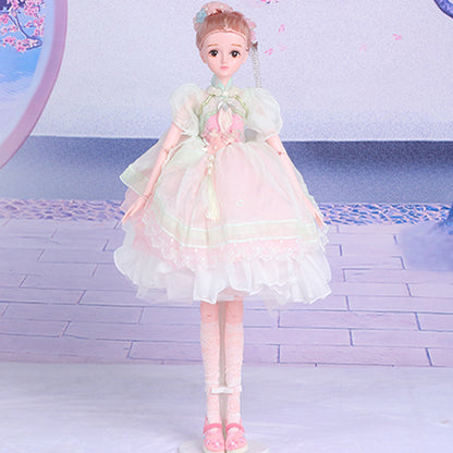 High-end creative 60cm clothes can be put on and taken off music singing Yade Barbie doll small gift for girls 